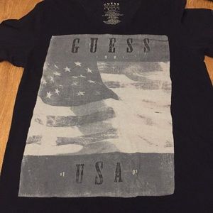 T shirt brand guess sz small